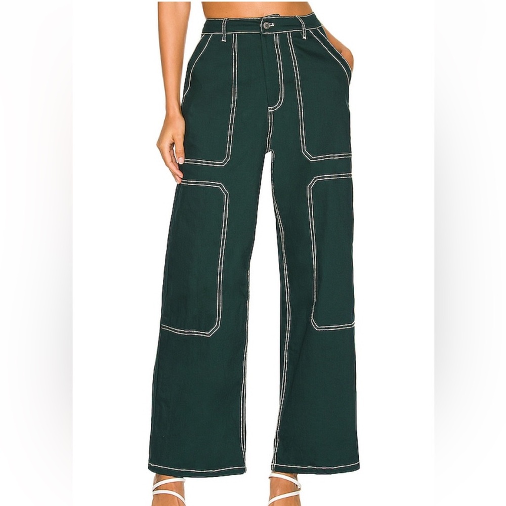 BY.DYLN Cooper Jeans in Green